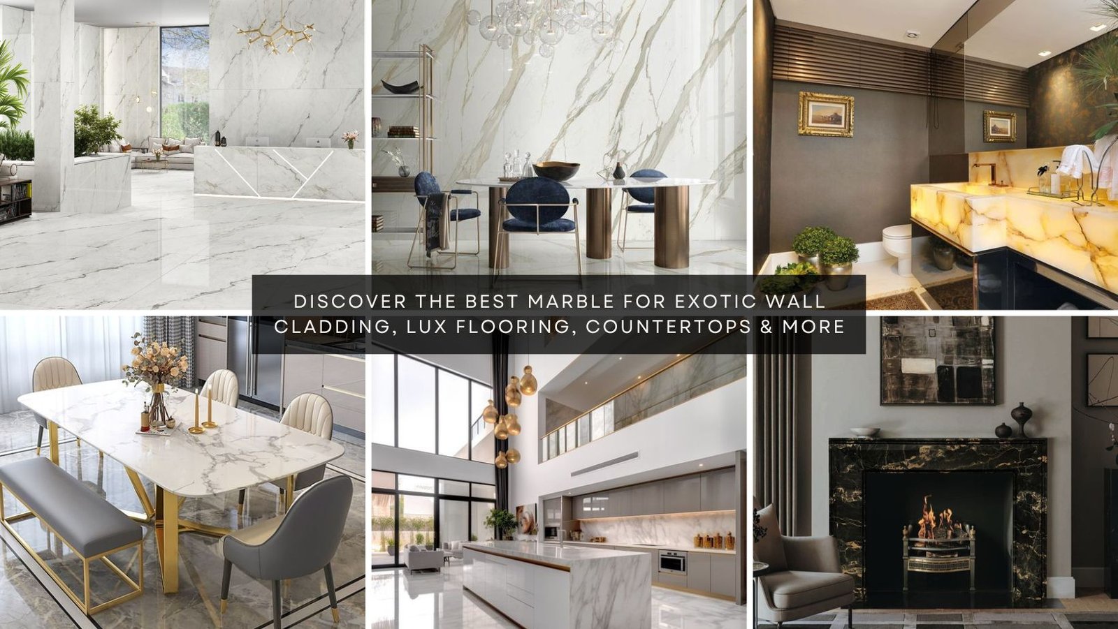 Read more about the article Discover The Best Marble for Exotic Wall Cladding, Lux Flooring, Countertops & More