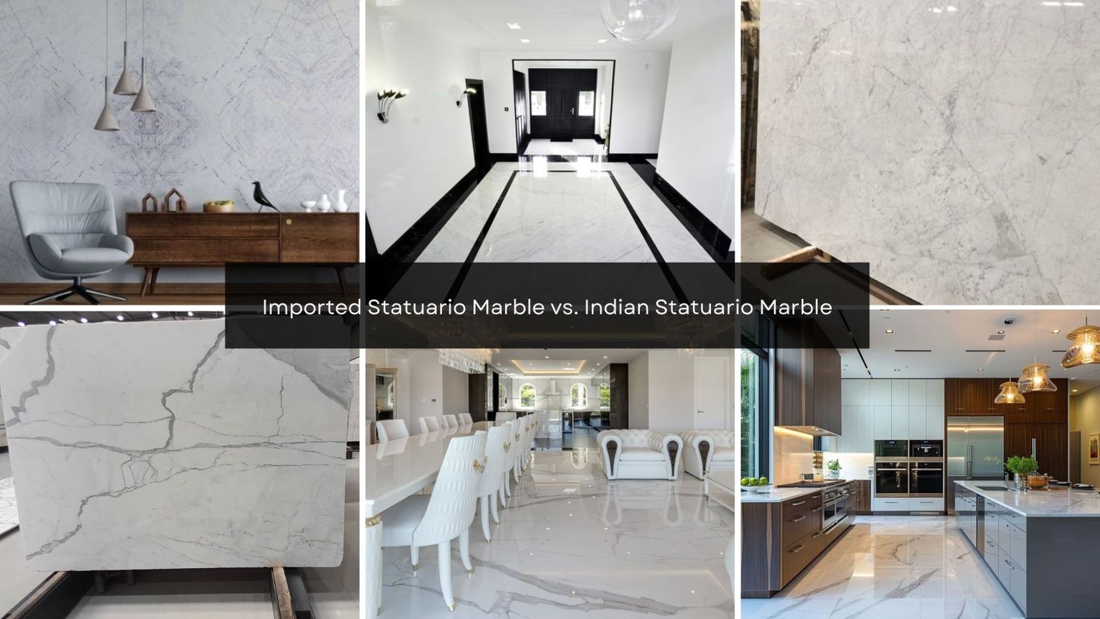 You are currently viewing Exploring the Beauty of Imported Statuario Marble vs. Indian Statuario Marble