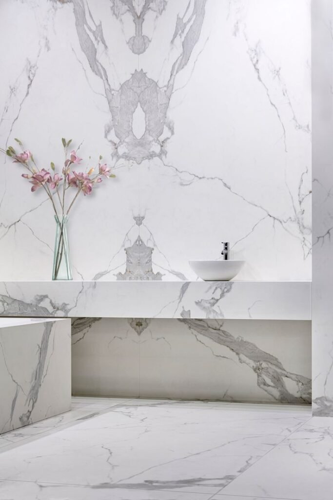 MICHELANGELO WHITE MARBLE